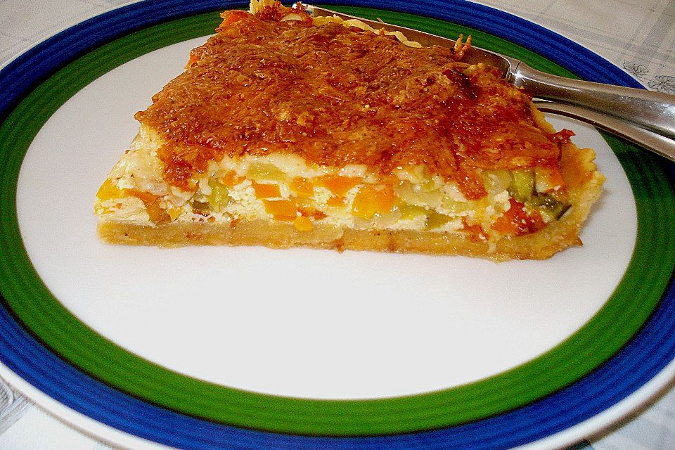 Gemüse-Quiche