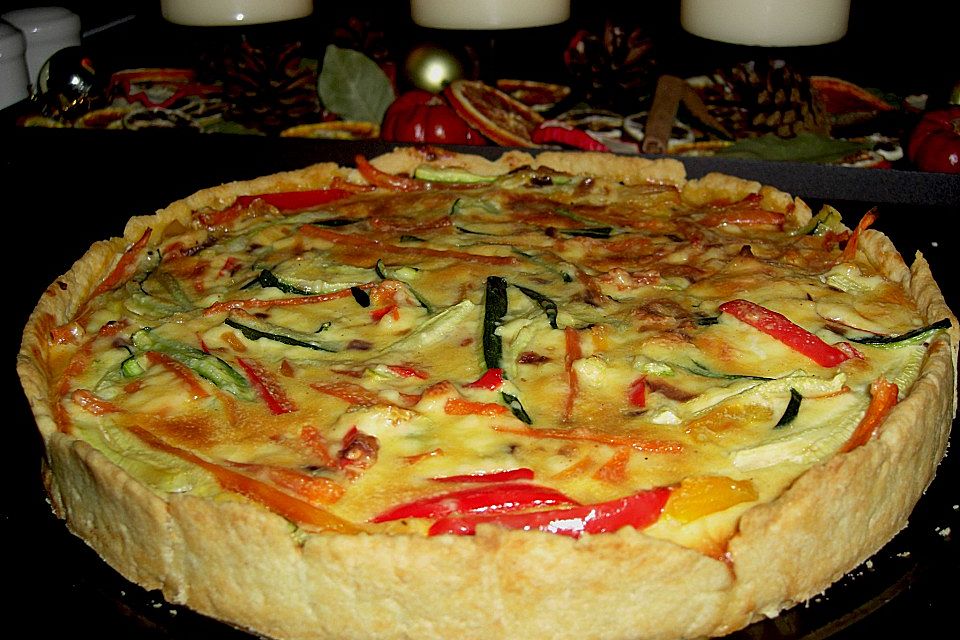 Gemüse-Quiche