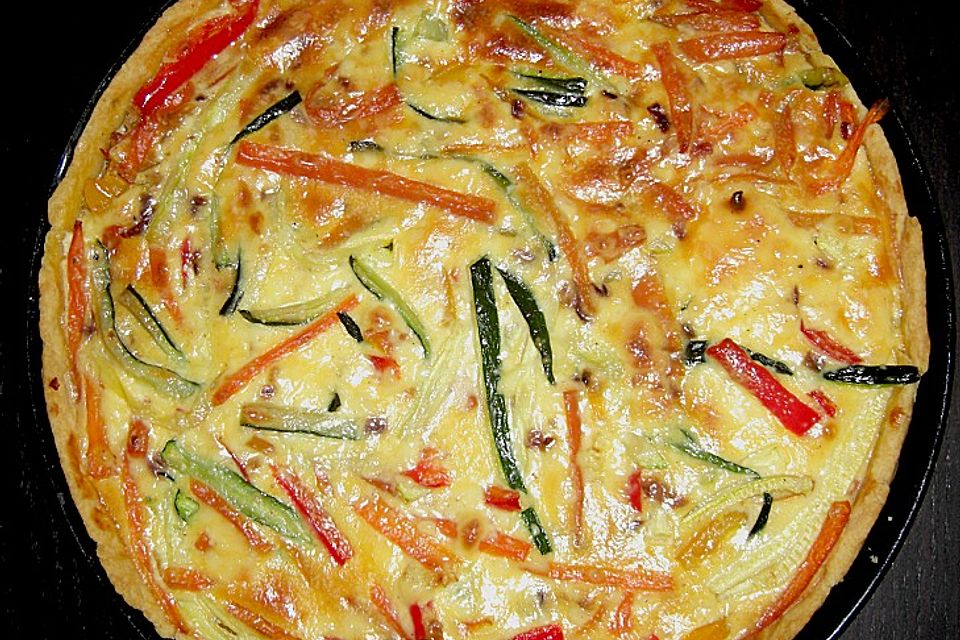 Gemüse-Quiche