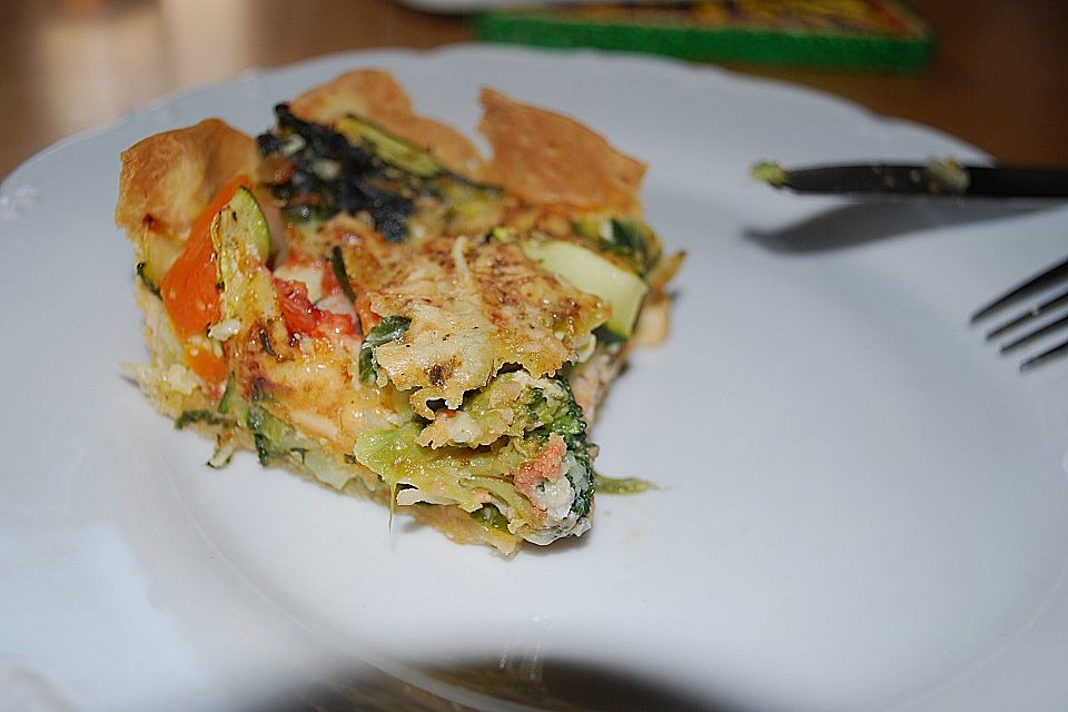 Gemüse-Quiche