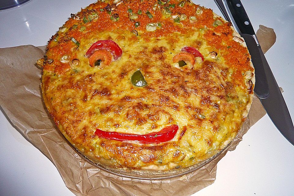 Gemüse-Quiche