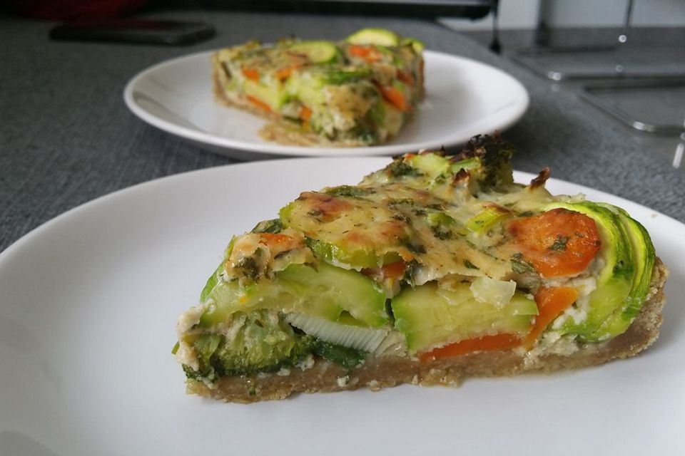 Gemüse-Quiche