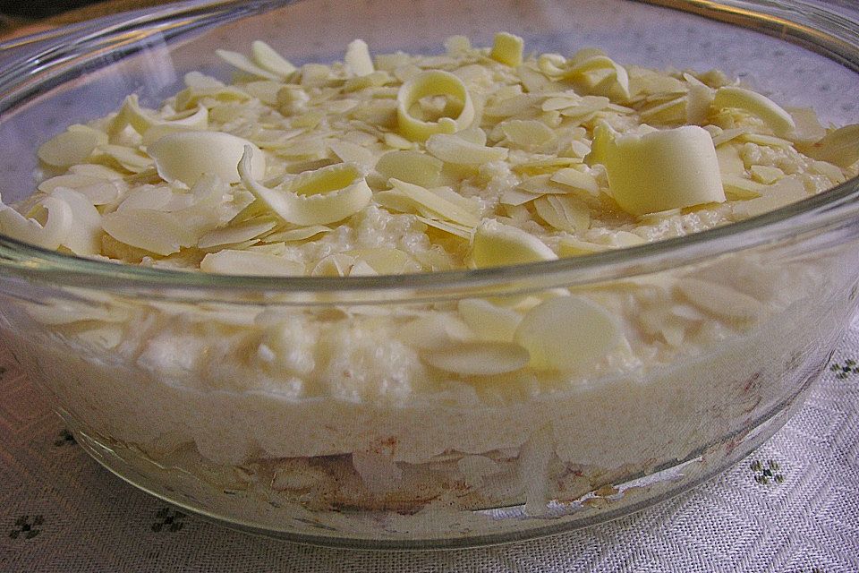 Grießkuchen mit Äpfeln