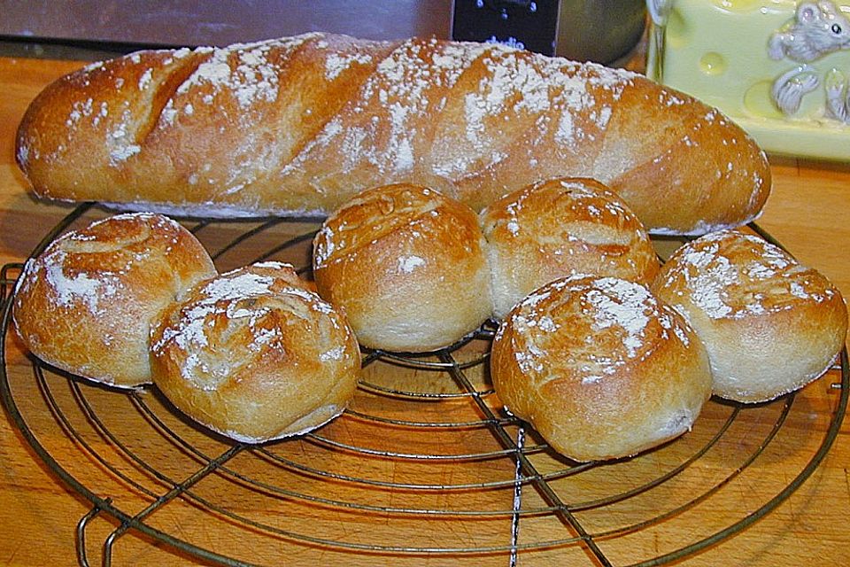 Brötchen, besonders knusprig