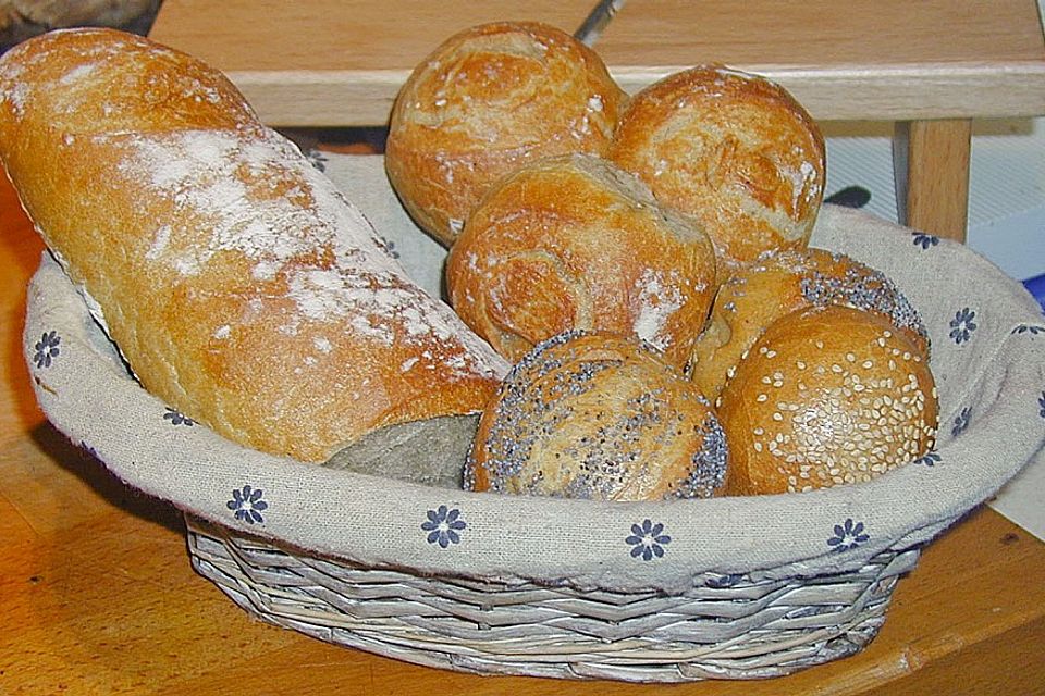 Brötchen, besonders knusprig