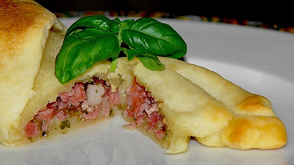 Schinkenhörnchen aus Quarkteig von Perle