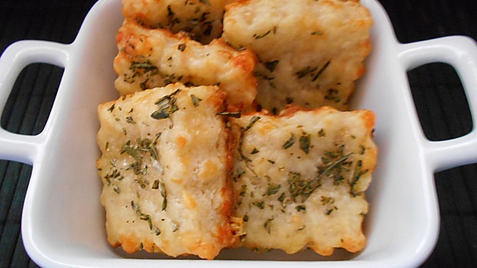 Parmesan - Rosmarin - Cracker von maulwurfchen