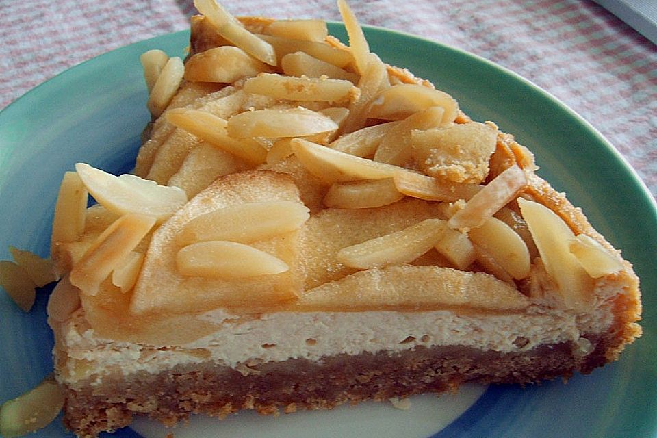 Apple Caramel Cheesecake