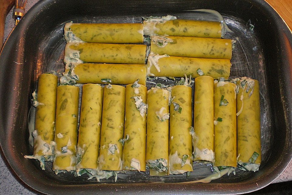 Cannelloni 'salmone e gamberetti' alla Anna