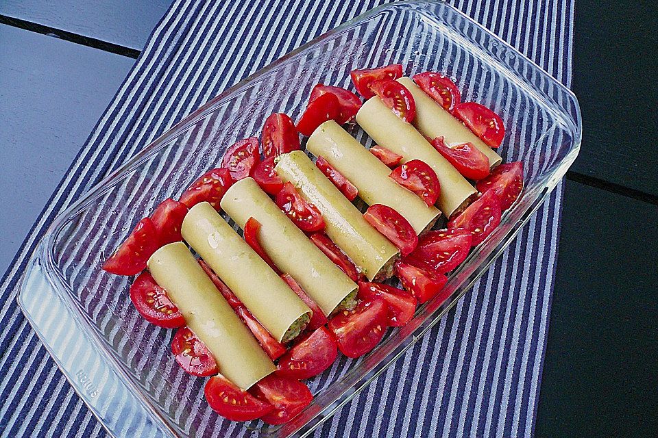 Cannelloni 'salmone e gamberetti' alla Anna