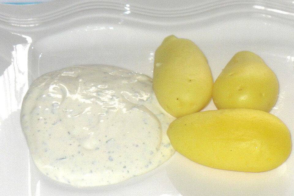 Schneller Frischkäse - Kräuter - Dip