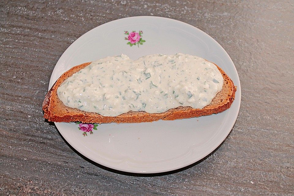 Schneller Frischkäse - Kräuter - Dip