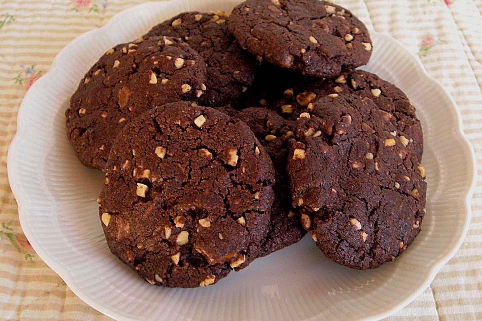 Double Chocolate Cookies