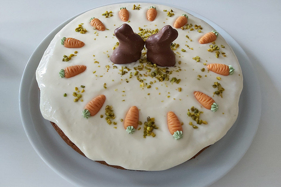 Alina´s Carrot Cake mit Butter Cream Cheese Frosting