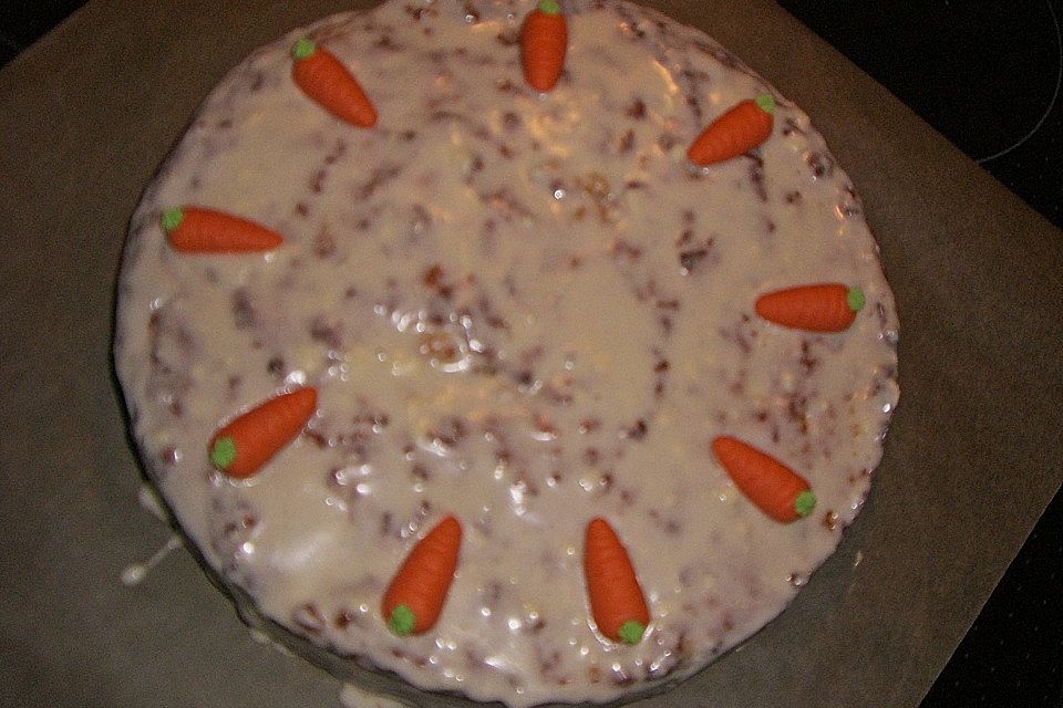 Alina´s Carrot Cake mit Butter Cream Cheese Frosting