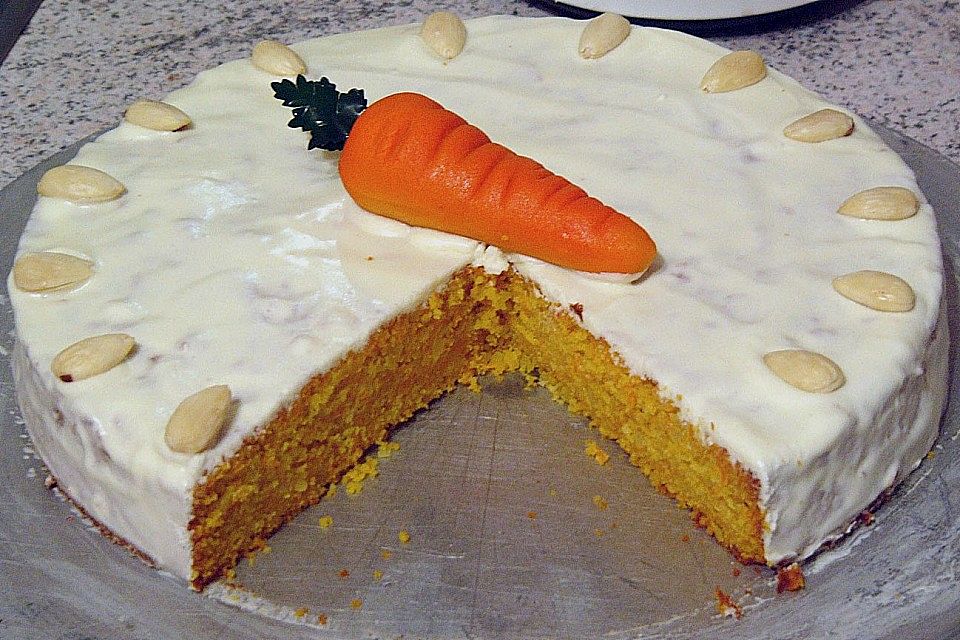 Alina´s Carrot Cake mit Butter Cream Cheese Frosting