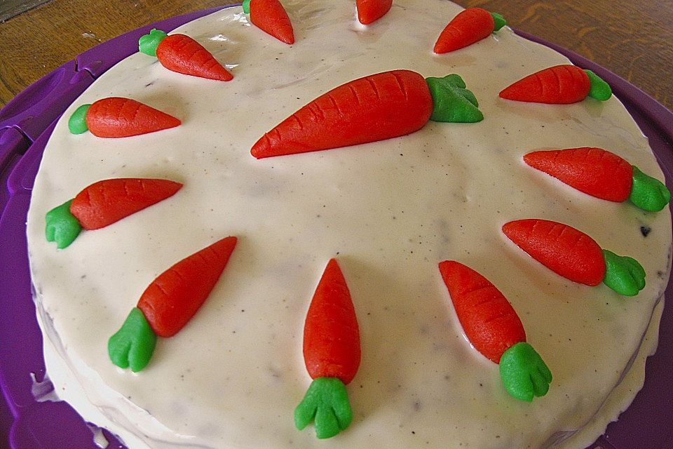 Alina´s Carrot Cake mit Butter Cream Cheese Frosting