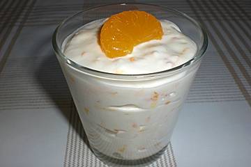Mandarinen-Quarkspeise nach Tanjas Art