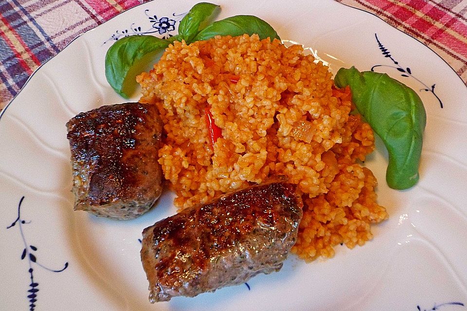 Bulgur mit Tomaten