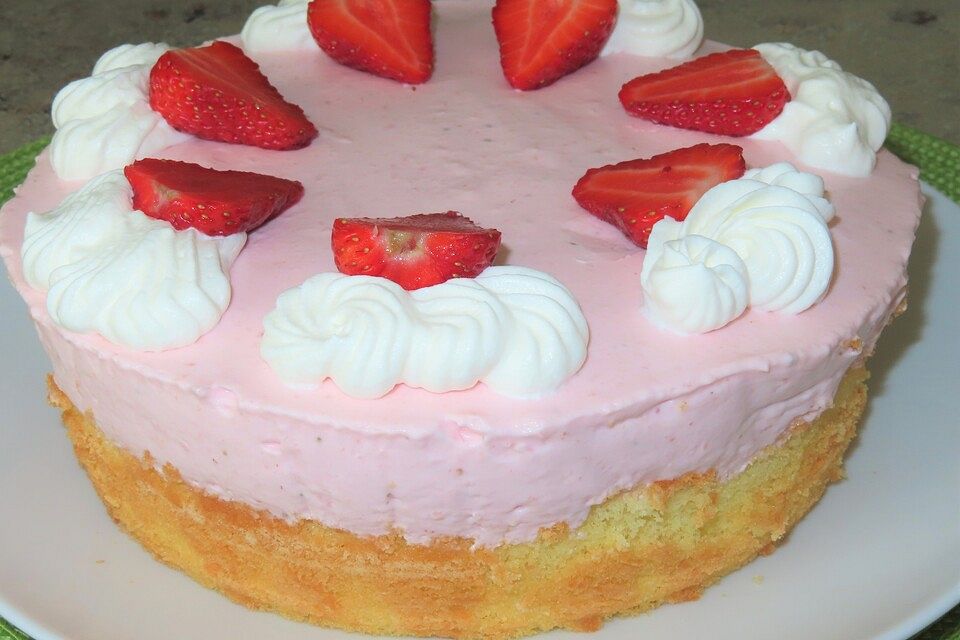 Erdbeerquarksahnekuchen