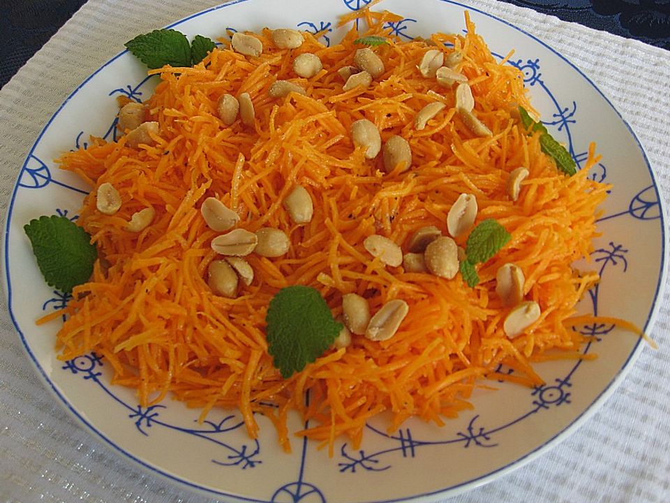 Karotten - Erdnuss - Salat| Chefkoch