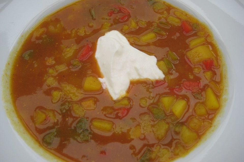 Kartoffel-Paprika-Gulasch