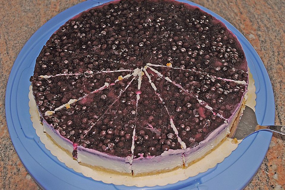 Fruchtige Frischkäse - Torte