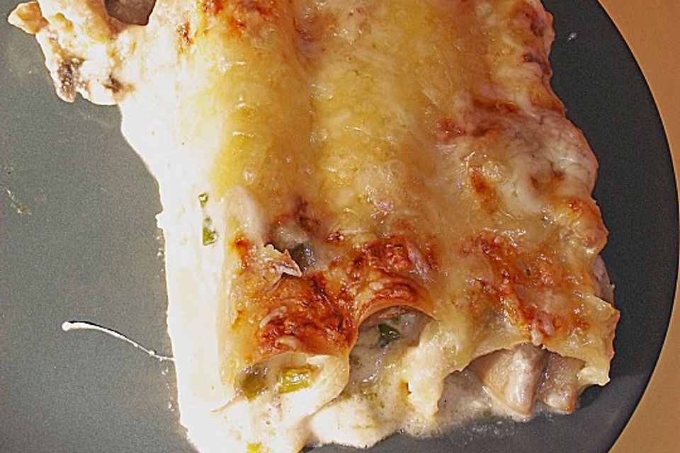 Cannelloni mit Pilzfüllung