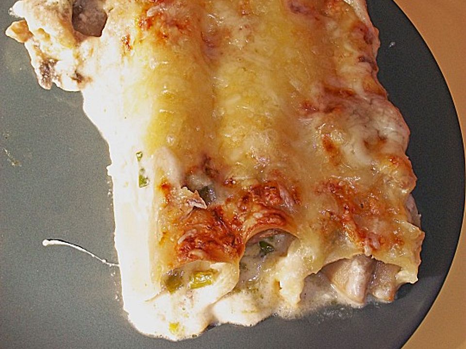 Cannelloni mit Pilzfüllung von renchen73| Chefkoch