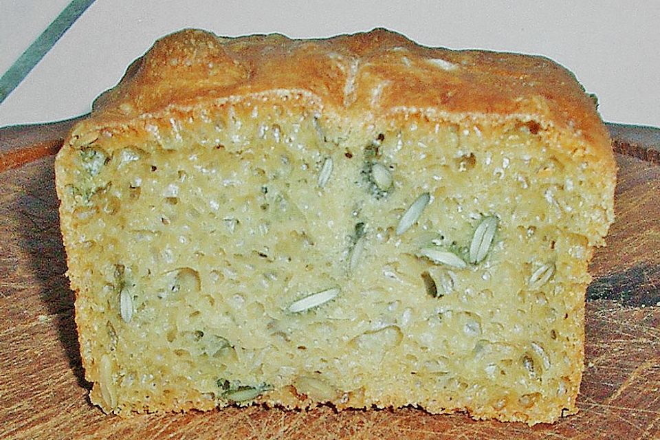 Steirisches Kürbiskern-Brot mit Kürbiskernöl