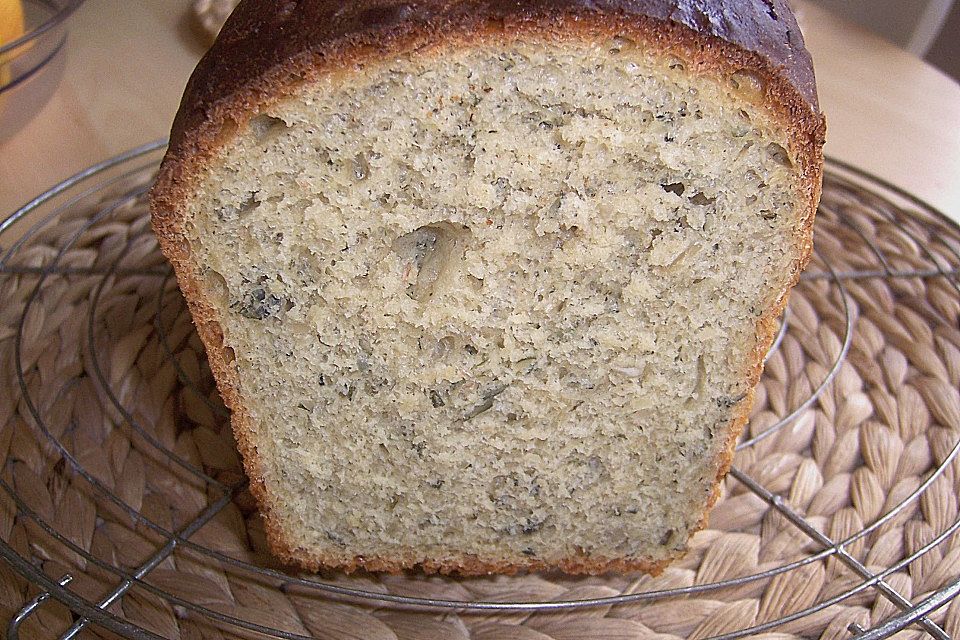 Steirisches Kürbiskern-Brot mit Kürbiskernöl