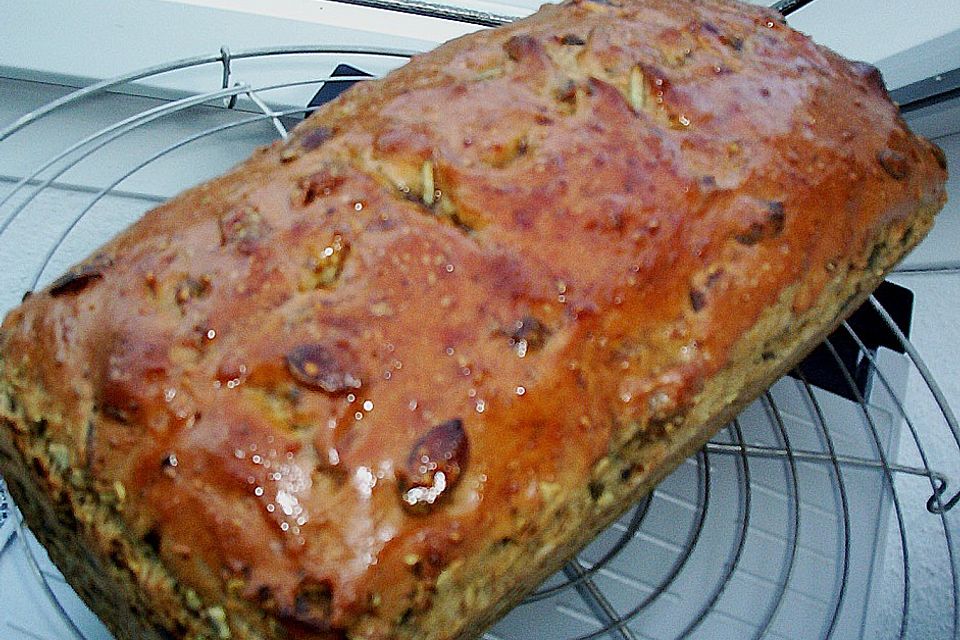 Steirisches Kürbiskern-Brot mit Kürbiskernöl