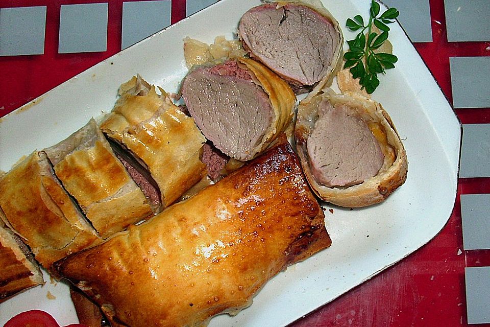 Schweinelende in Blätterteig