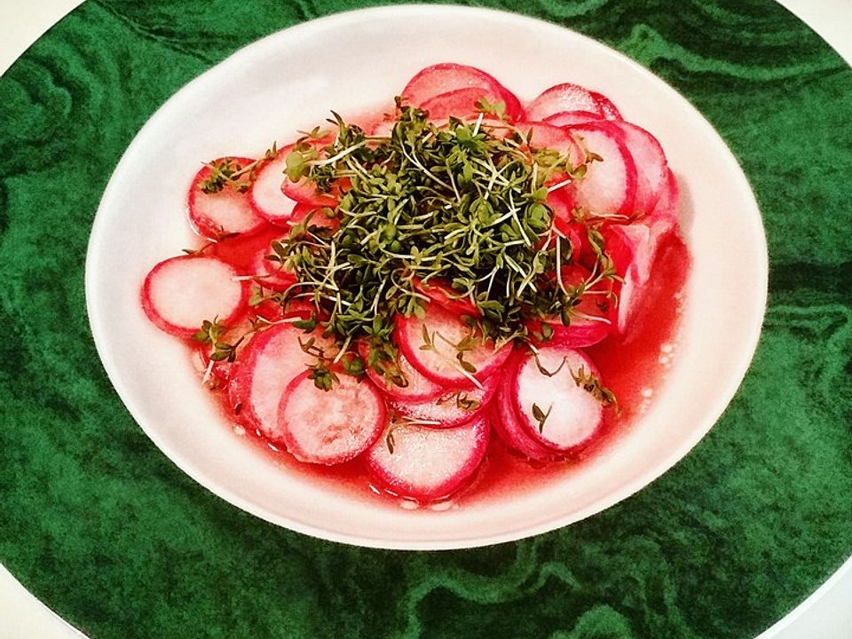 Radieschen - Kresse - Salat von chantie| Chefkoch