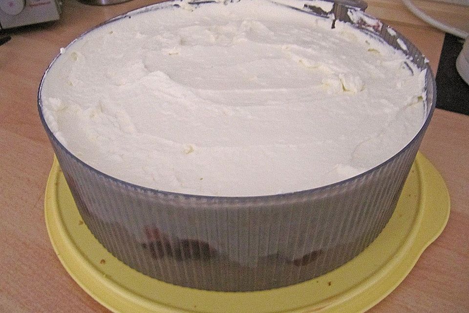 Schnelle Windbeuteltorte