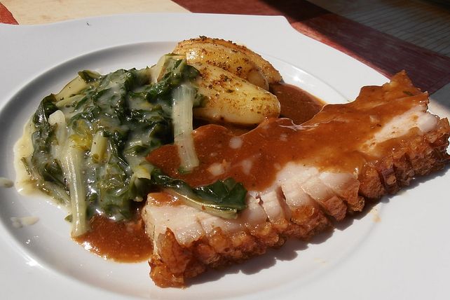 Braten mit Pflaumen - Malzbier - Soße von Carmy| Chefkoch