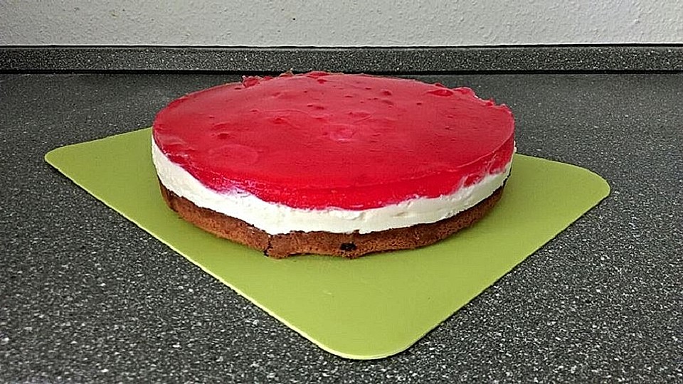 Nutellakuchen mit Quark und Kirschen von lonchen| Chefkoch