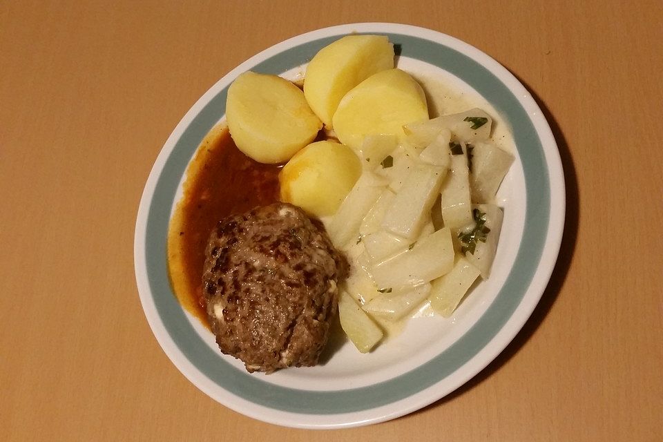 Kohlrabigemüse, klassisch