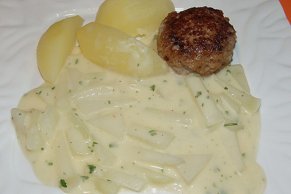 Kohlrabigemüse, klassisch