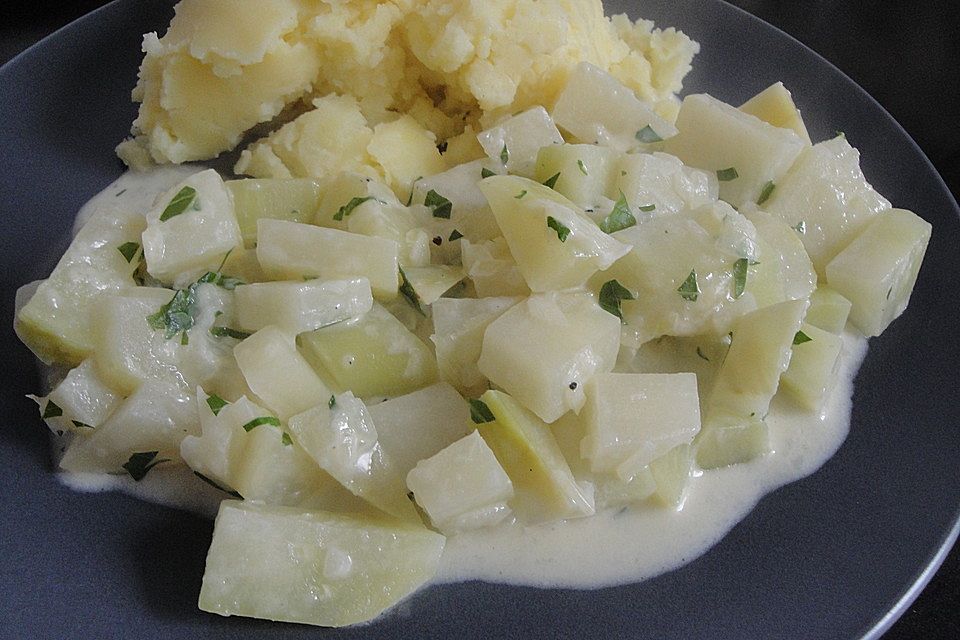 Kohlrabigemüse, klassisch