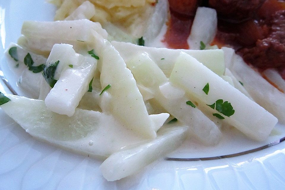 Kohlrabigemüse, klassisch