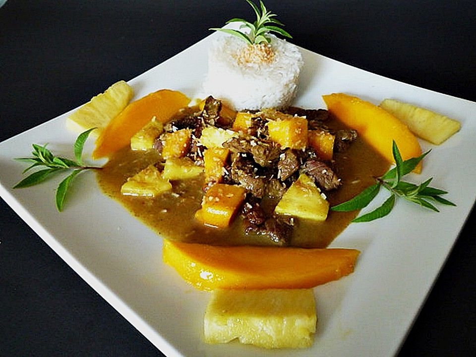 Ananas - Mango Fleischtopf von talvissa| Chefkoch