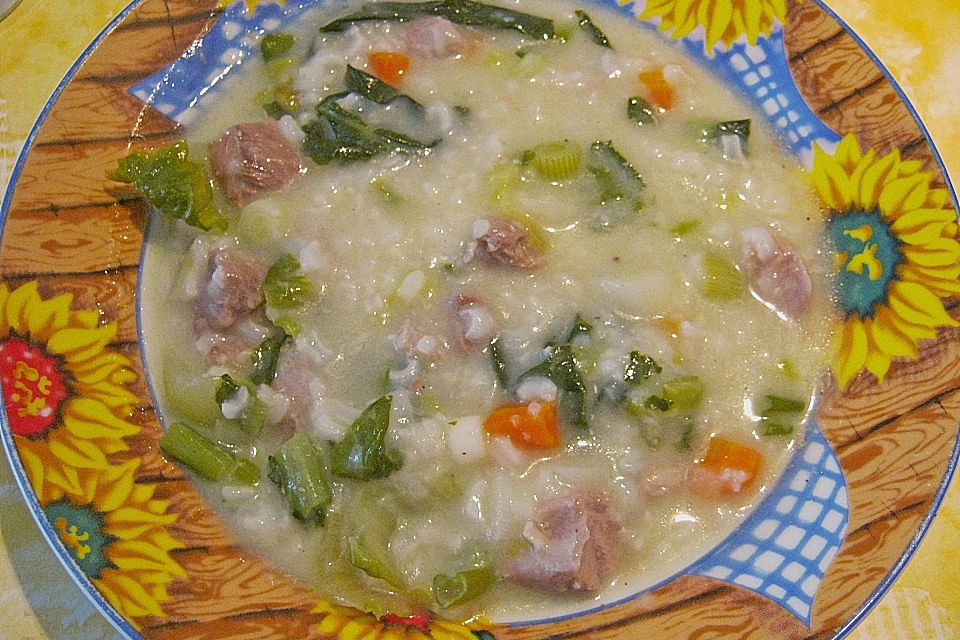 Griechische Lammsuppe