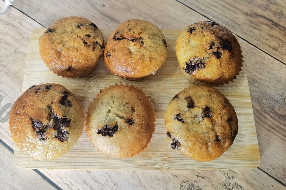 Schoko - Bananen - Muffins