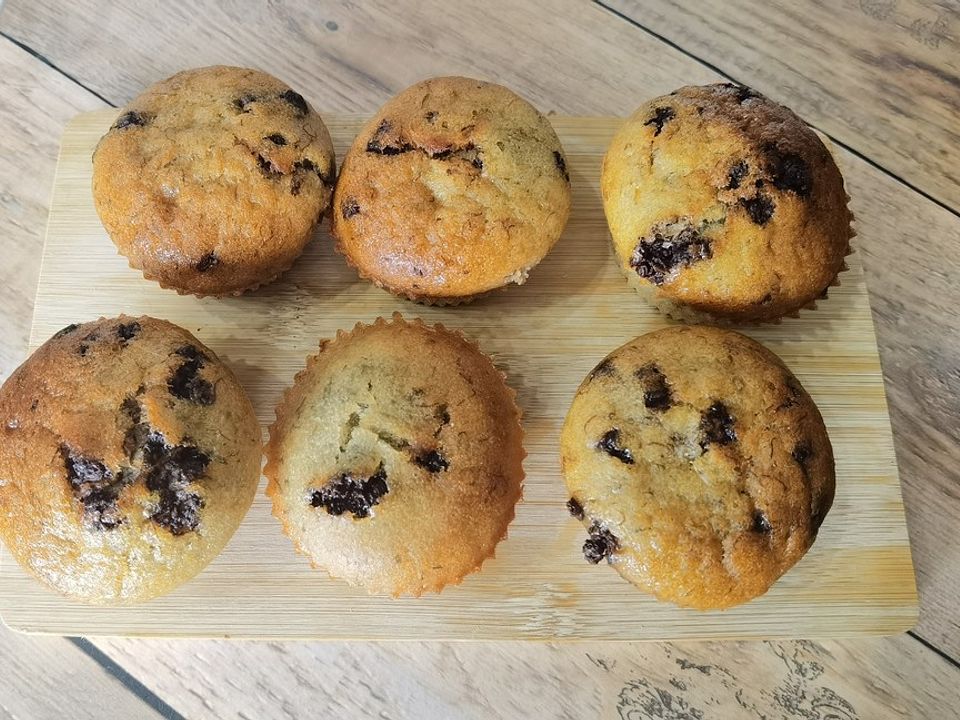 Schoko - Bananen - Muffins| Chefkoch