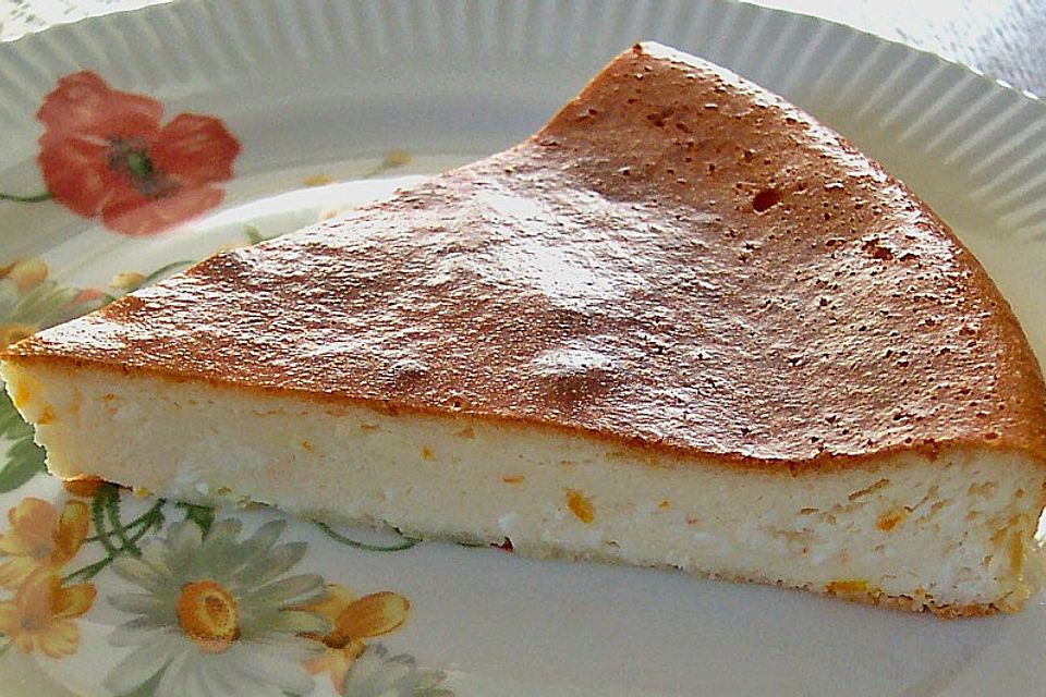 Tarta Ricotta con Arancia