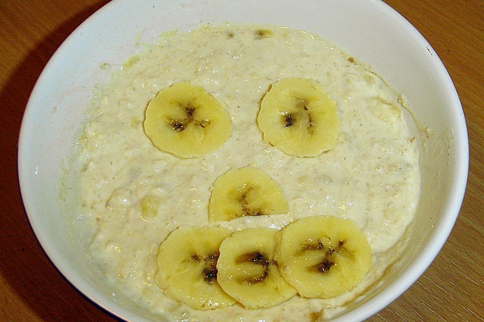 Joghurtmüsli mit Banane