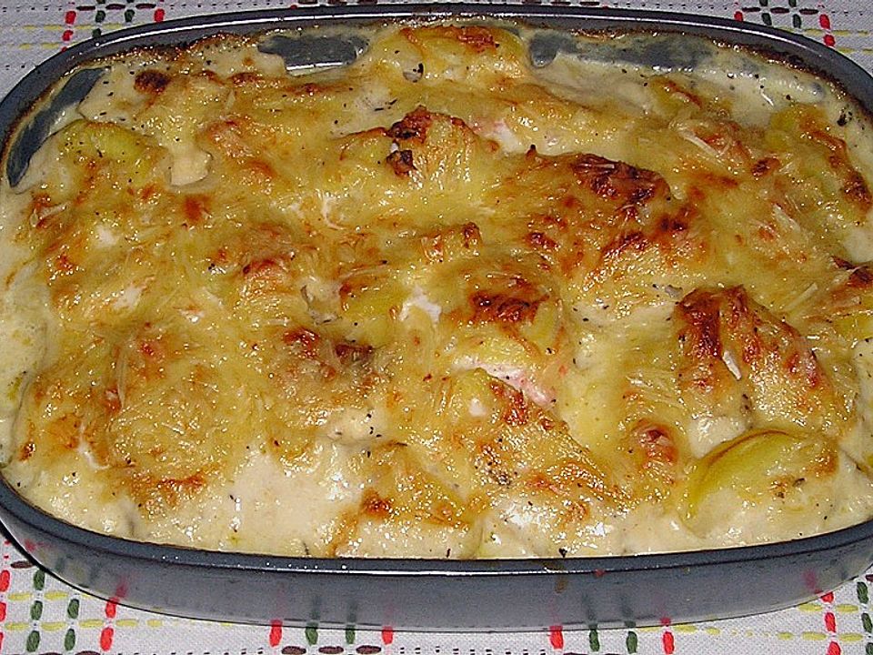 Kartoffelauflauf mit Lachs von Schappi82 | Chefkoch