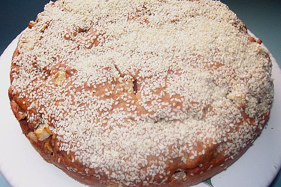 Vollkorn - Buttermilch - Apfelkuchen