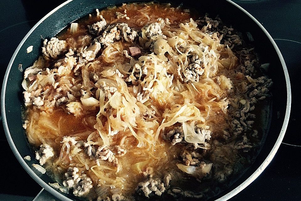 Sauerkraut - Hack - Gulasch